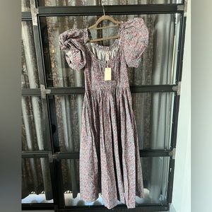 Worn once Doen Deia Dress petit jardin size L